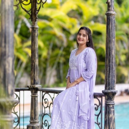Lilac day suit — sample